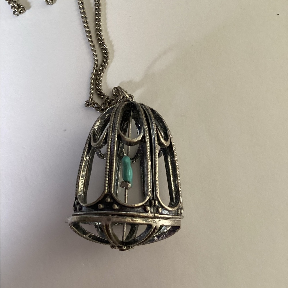 Birdcage Necklace